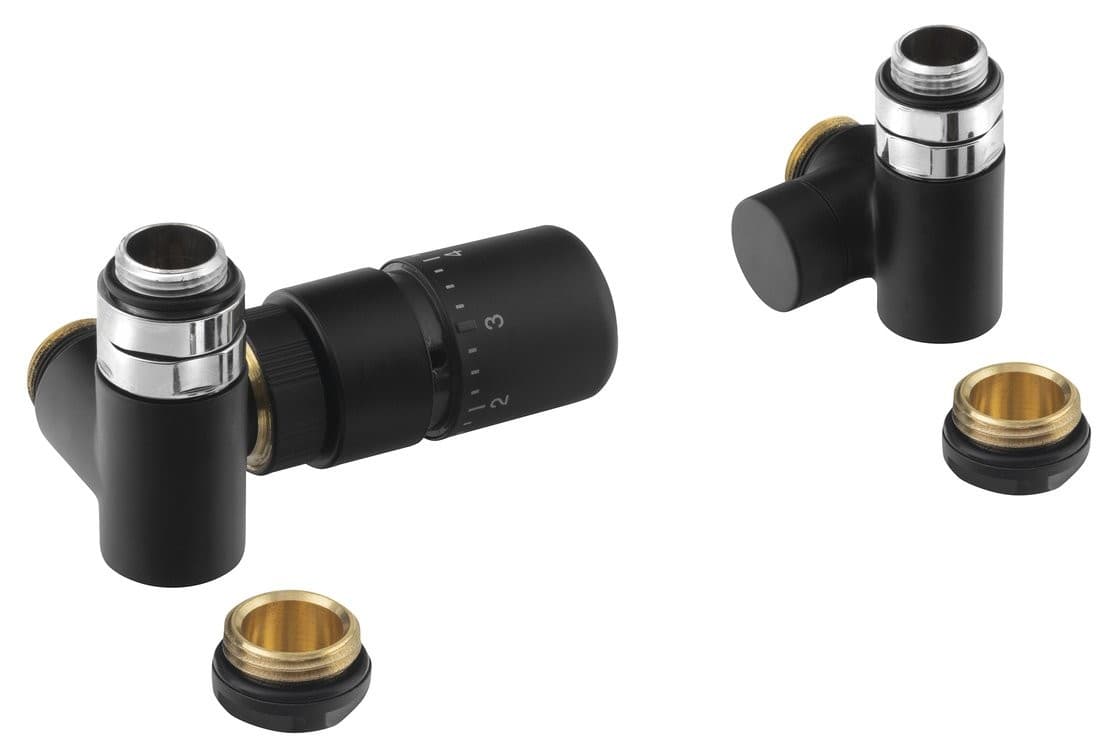 CORNER COMBI zestaw przyłączeniowy z termostatem lewy