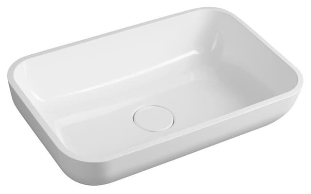 MENAR umywalka nablatowa kompozytowa 60x38cm