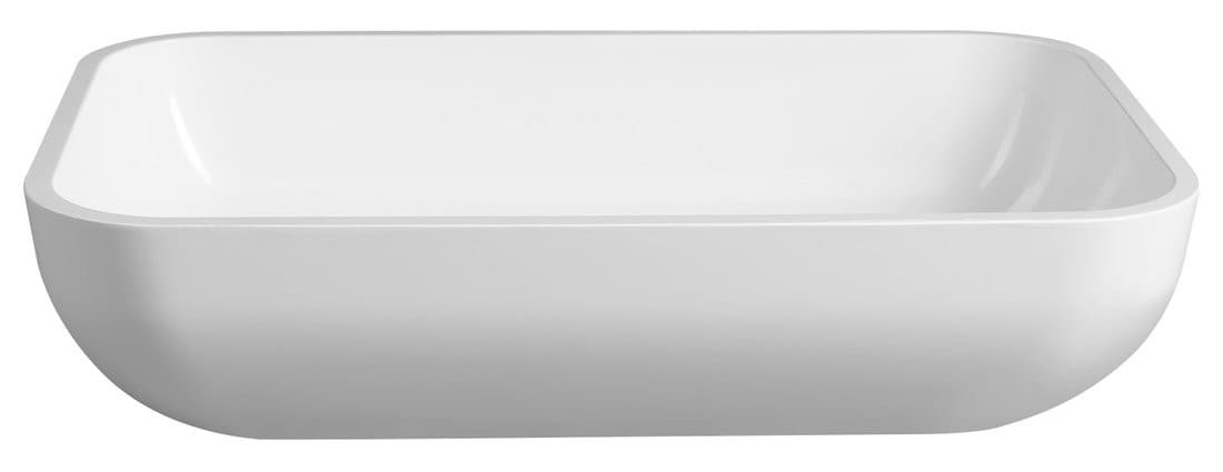 MENAR umywalka nablatowa kompozytowa 60x38cm