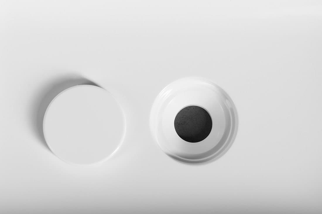 MENAR umywalka nablatowa kompozytowa 60x38cm