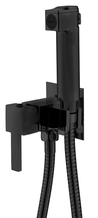 Bateria bidetowa podtynkowa z słuchawką i wężem 120 cm