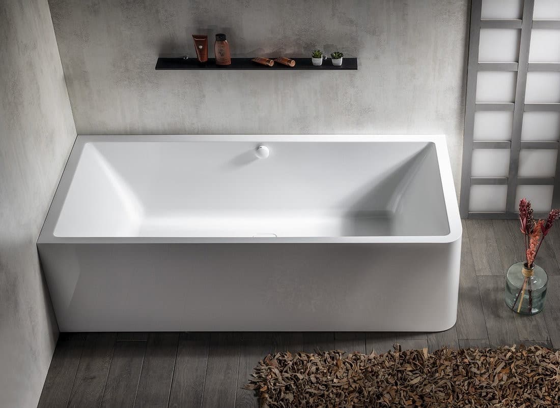 MARLENE CURVE L MONOLITH wanna wolnostojąca 195x85 cm