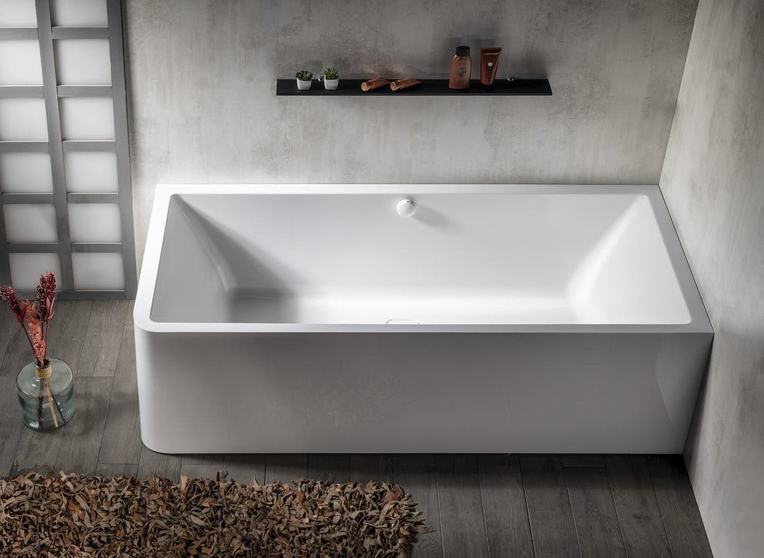 MARLENE CURVE R MONOLITH wanna wolnostojąca 175x75 cm