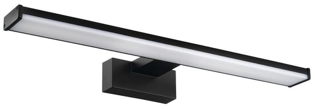 CHICAGO LED oświetlenie 400x120x40mm 8W 230V czarny mat