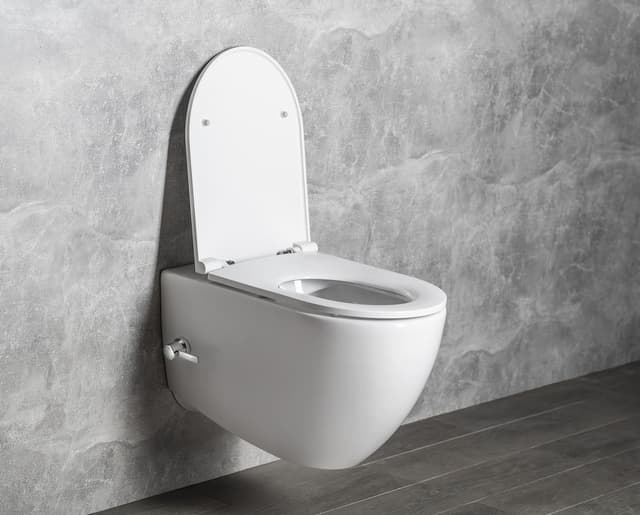 INFINITY CLEANWASH WC wiszące Rimless z dyszą bidetową 36,5x53cm