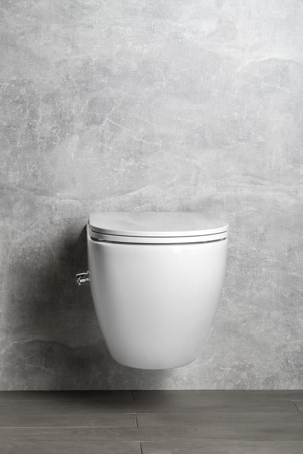 INFINITY CLEANWASH WC wiszące Rimless z dyszą bidetową 36,5x53cm
