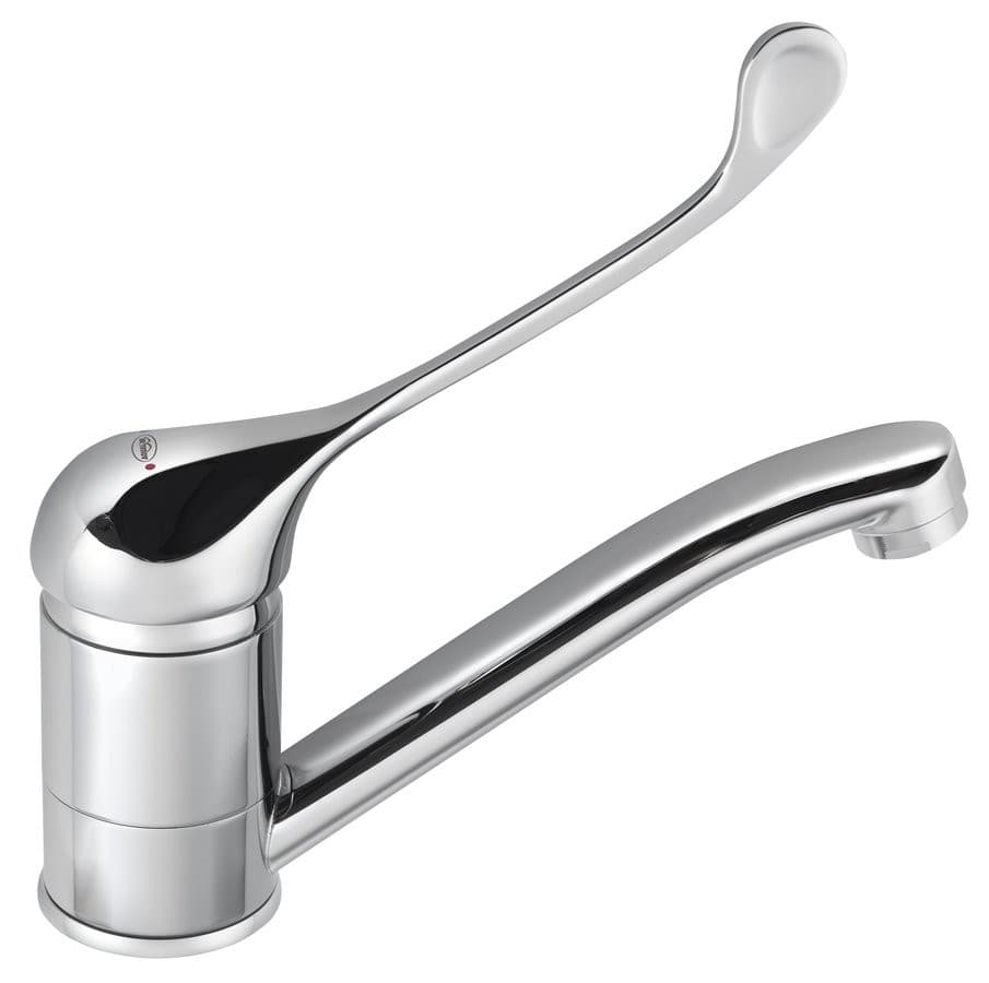 HOFFER bateria umywalkowa z obrotową wylewką, medyczna, chrom