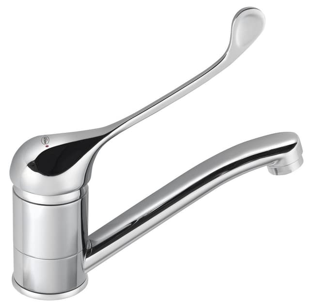 HOFFER bateria umywalkowa z obrotową wylewką, medyczna, chrom