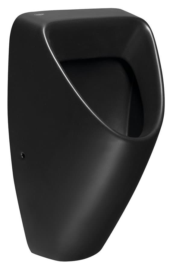 SCHWARN BLACK pisuar ceramiczny, zasilanie tylne