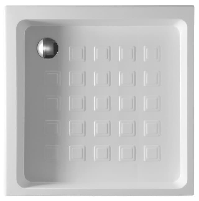 RETRO kwadratowy brodzik prysznicowy ceramiczny 100x100cm