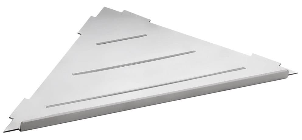 SMART półka narożna do fug 297x15x210mm stal nierdzewna