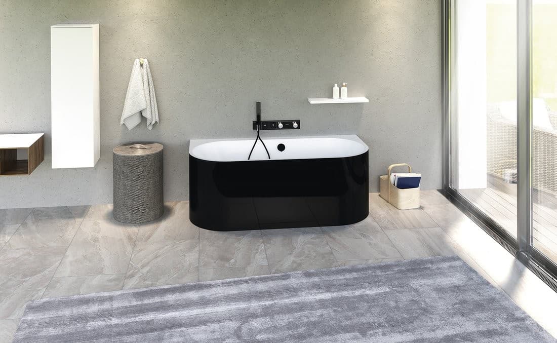 ASTRA DL MONOLITH wanna przyścienna 160x75, akryl