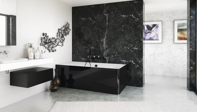 MARLENE CURVE L MONOLITH wanna wolnostojąca 165x75cm