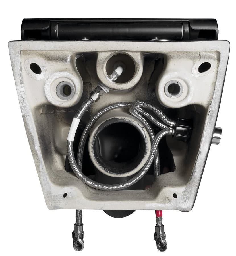 AVVA CLEANWASH WC wiszące Rimless z bidetem 35.5x53cm mat