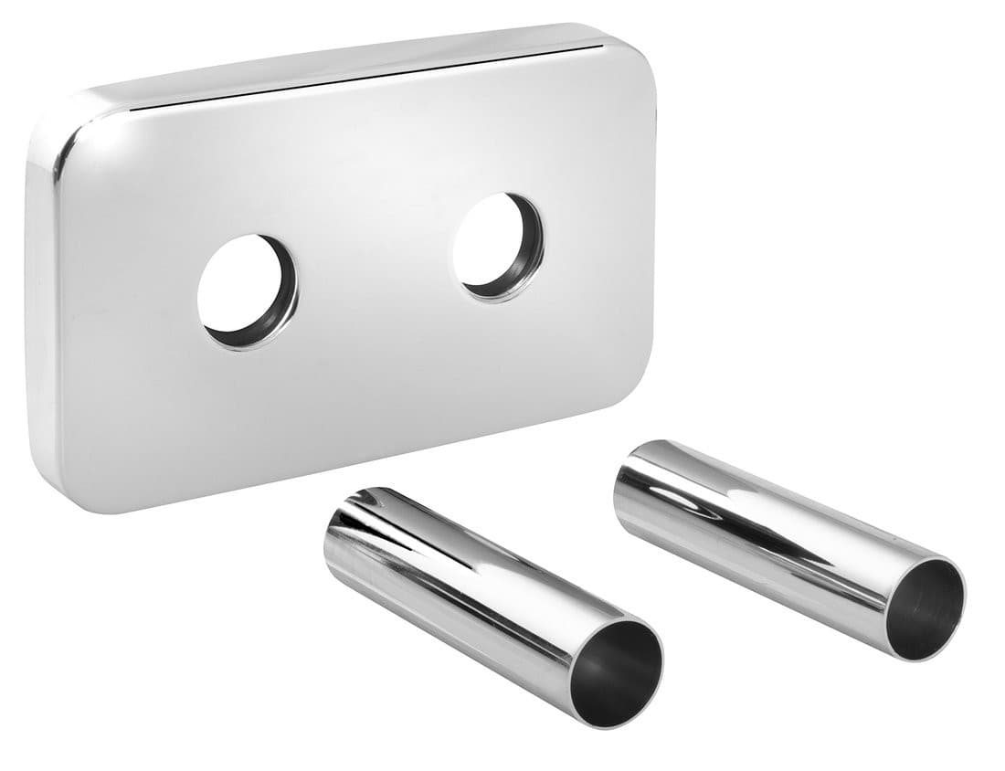 WICHER rozeta maskująca do zaworów 50mm, chrom