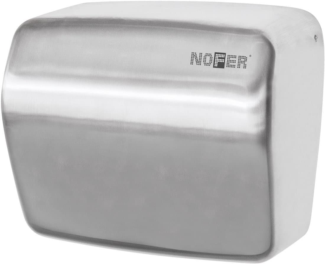 Elektryczna suszarka do rąk bezdotykowa 1500W, stal mat