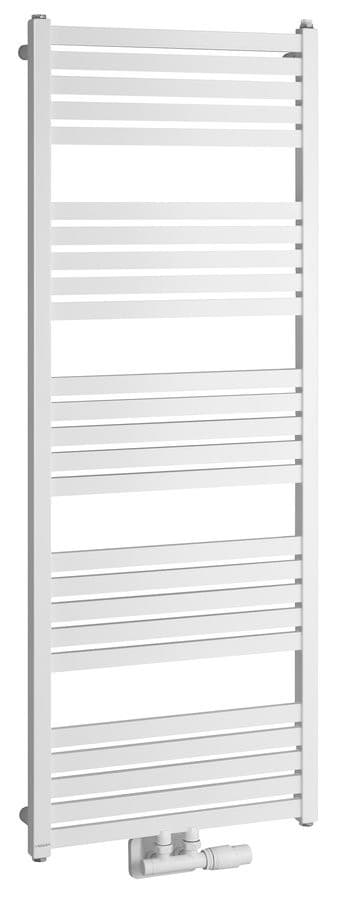 GRUNT grzejnik łazienkowy 500x1330 mm, biały, środkowe podłączenie