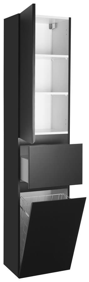 ALTAIR szafka wysoka z koszem na bieliznę 40x184x31 cm