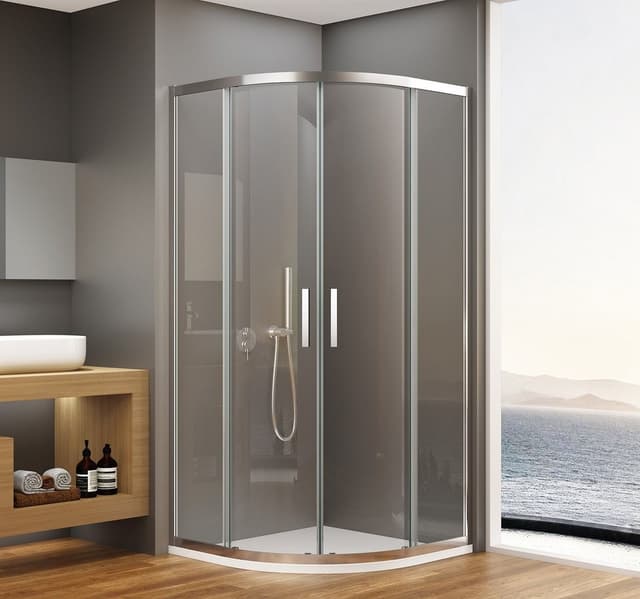 BORG półokrągła kabina prysznicowa 900x900 mm R550