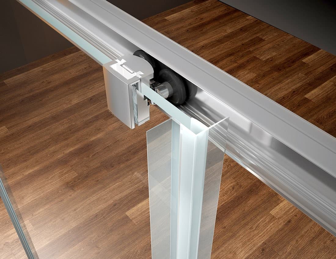 BORG półokrągła kabina prysznicowa 900x900 mm R550