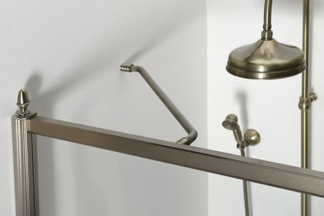 ANTIQUE obrotowe drzwi prysznicowe 800mm prawe, szkło brązowe