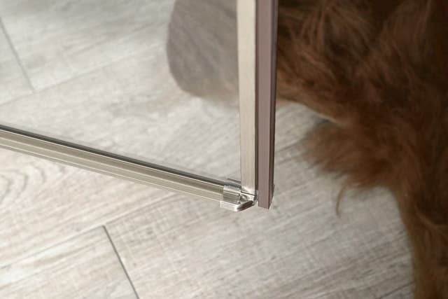 ANTIQUE obrotowe drzwi prysznicowe 800mm prawe, szkło brązowe