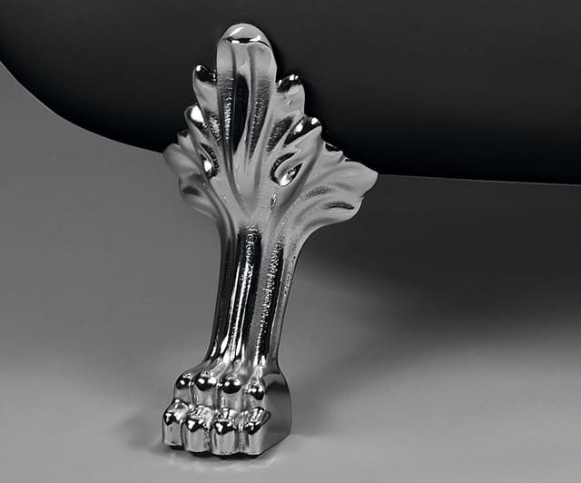 RETRO wanna wolnostojąca 147x69,5x67,5cm, chrom mat