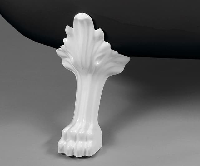 RETRO wanna wolnostojąca 147x69,5cm, nogi białe