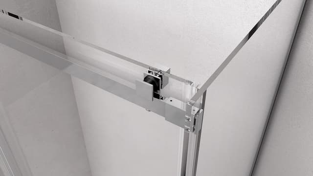 THRON LINE SQUARE kabina prysznicowa 120x100 cm, rolki kanciaste