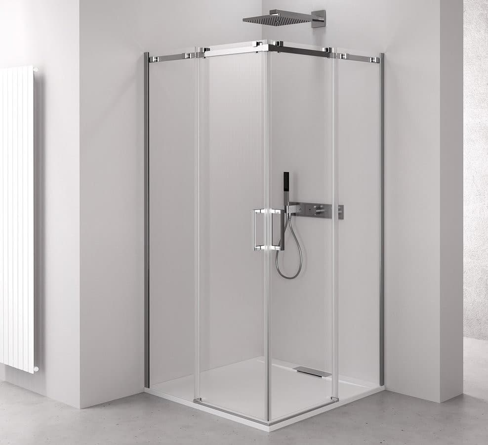 THRON LINE SQUARE kabina prysznicowa 120x80 cm z rogowym wejściem