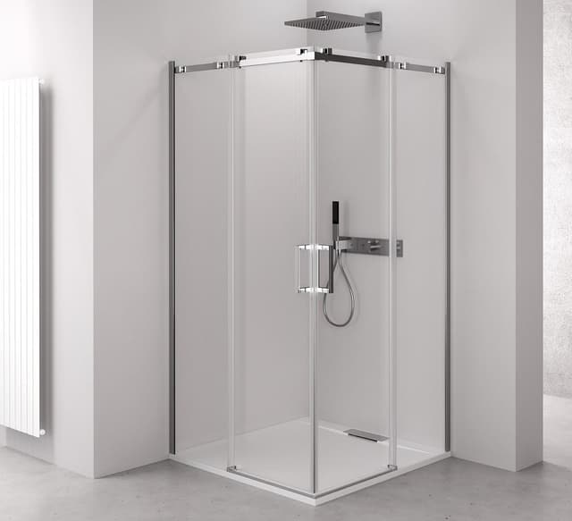 THRON LINE SQUARE kabina prysznicowa 120x80 cm z rogowym wejściem