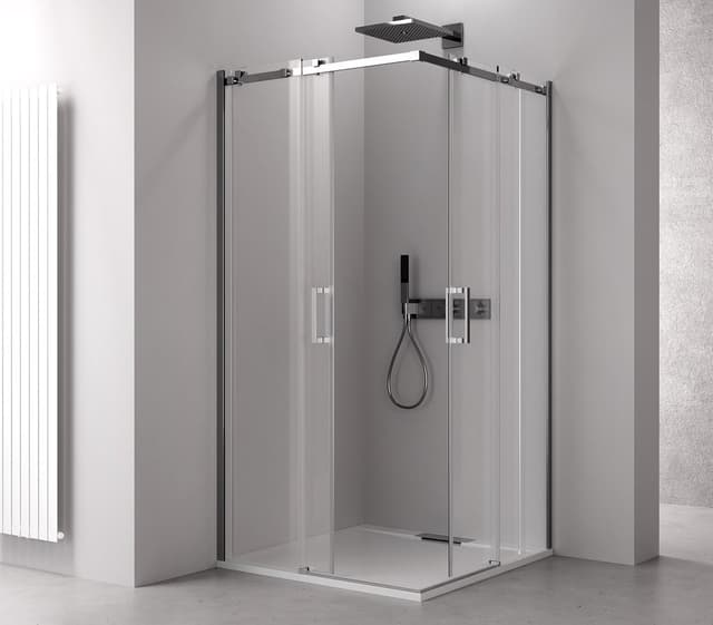 THRON LINE SQUARE kabina prysznicowa 120x80 cm z rogowym wejściem