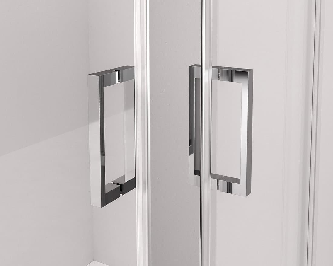 THRON LINE SQUARE kabina prysznicowa 120x80 cm z rogowym wejściem
