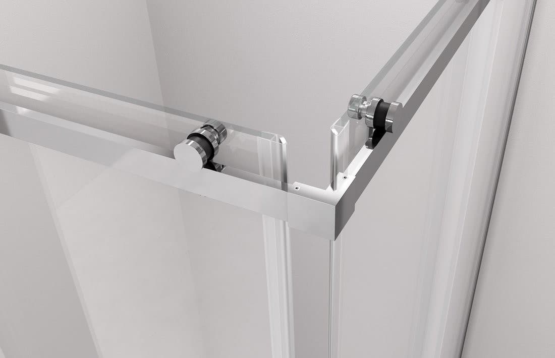 THRON LINE ROUND kabina prysznicowa 1100x800mm z wejściem z rogu