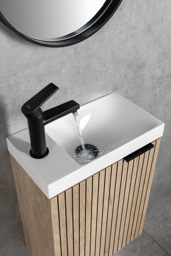 LATUS X szafka umywalkowa 39,4x50x22 cm dąb Alabama