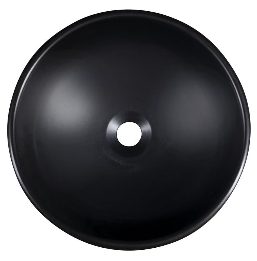 PRIORI umywalka ceramiczna nablatowa Ø 41 cm z wzorem