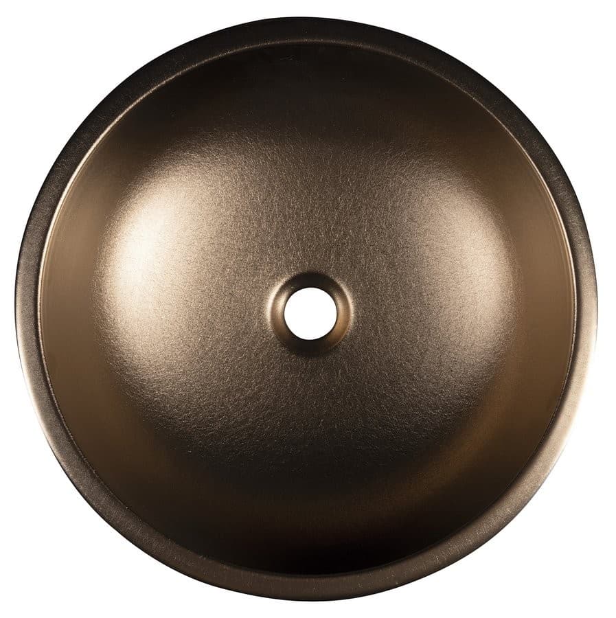 PRIORI ceramiczna umywalka nablatowa Ø 41 cm z wzorem