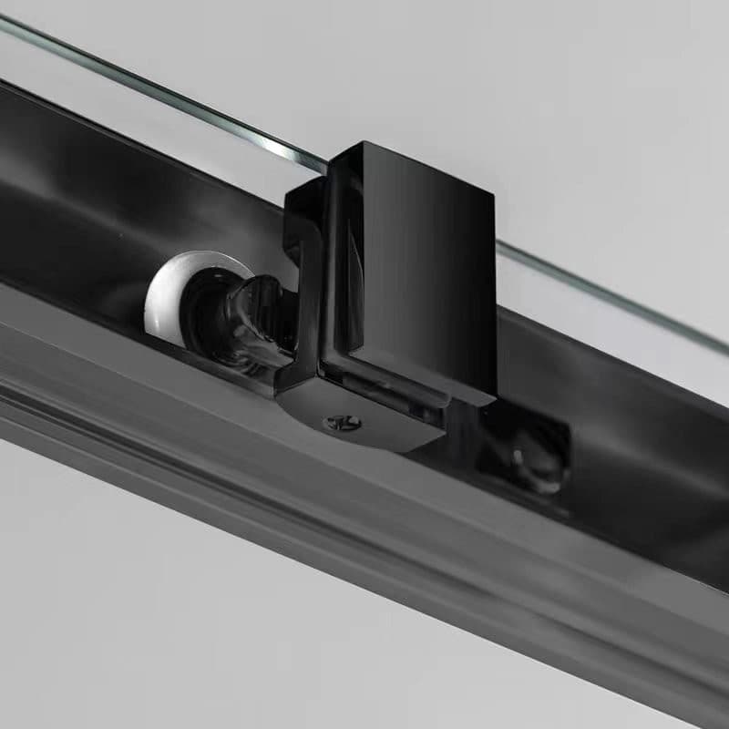 SIGMA SIMPLY BLACK drzwi prysznicowe przesuwne 1100mm