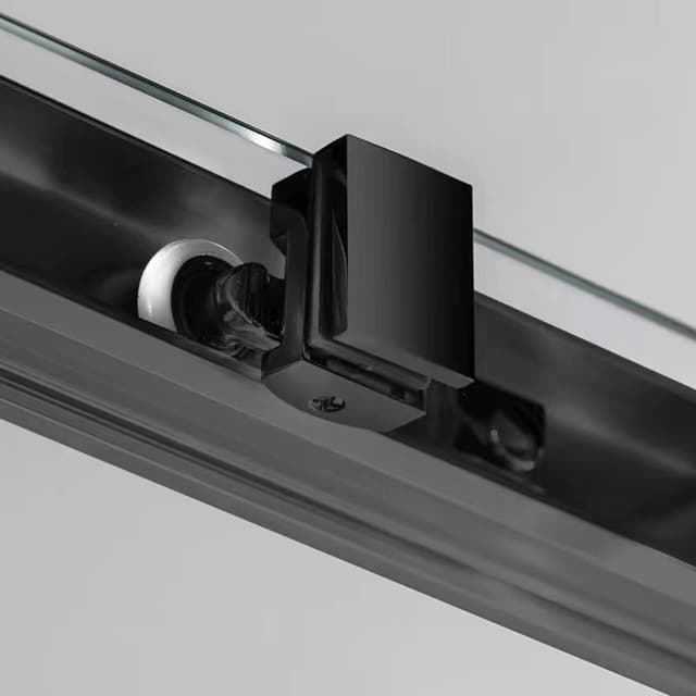 SIGMA SIMPLY BLACK drzwi prysznicowe przesuwne 1100mm
