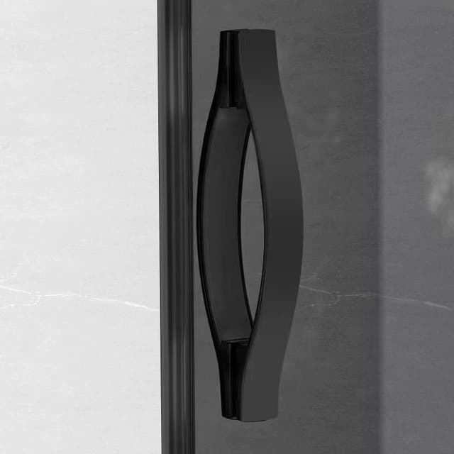 SIGMA SIMPLY BLACK drzwi prysznicowe przesuwne 1100mm