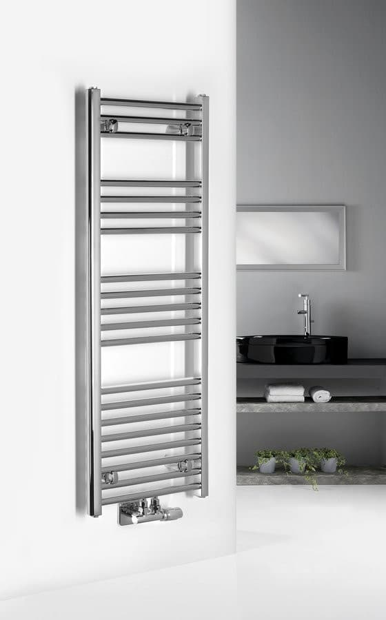 ALYA grzejnik łazienkowy 500x1188mm, chrom, podłączenie środkowe