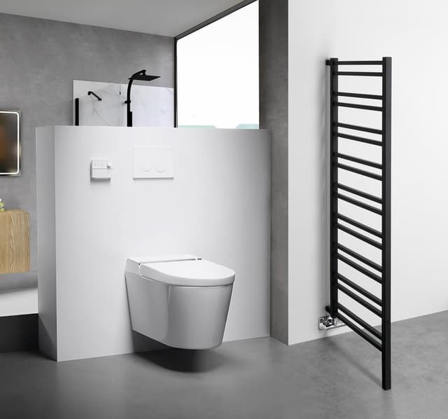 METRO SPACE grzejnik ścianka przedziałowa 550x1430 mm matowy