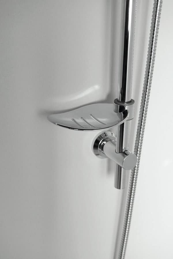 DAPHNE zestaw prysznicowy z baterią podtynkową, chrom