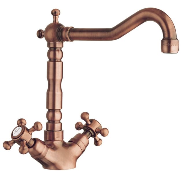 ANTEA bateria kuchenna retro miedź