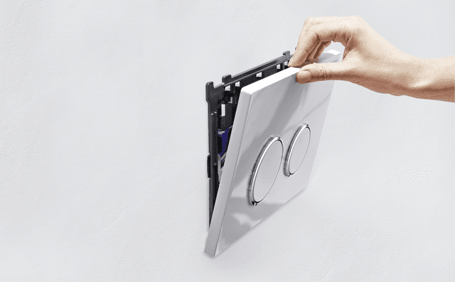 GEBERIT Pojemnik na kostki higieniczne do spłuczki Sigma 12cm