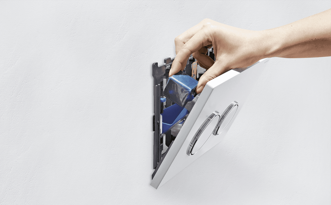 GEBERIT Pojemnik na kostki higieniczne do spłuczki Sigma 12cm