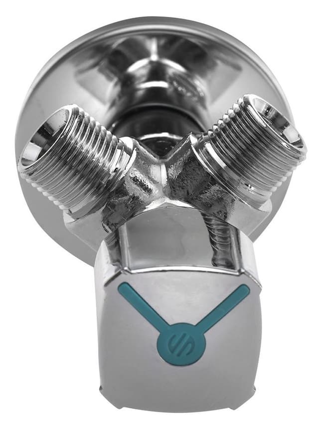 ARCO zawór kątowy podwójny A-80 1/2"x3/8" dwudrożny anticalc