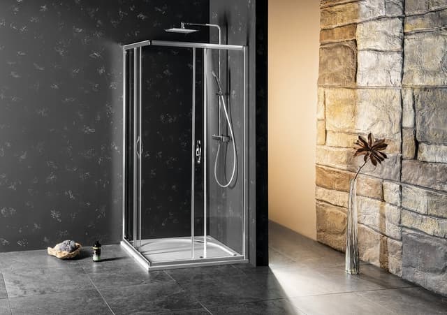 SIGMA SIMPLY kabina prysznicowa 900x900 mm z wejściem narożnym