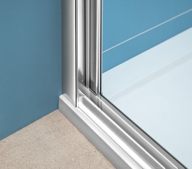 EASY LINE kabina prysznicowa trójścienna 1000x800mm z drzwiami składanymi