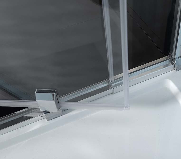 EASY LINE kabina prysznicowa trójścienna 900-1000x900mm z drzwiami obrotowymi